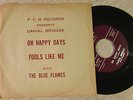 Danial Bridges & The Blue Flames 45 FCM Fools Like Me RARE ROCKABILLY LISTEN
