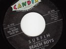 THE BEACH BOYS - SURFIN' b/w LUAU 1961 CANDIX LABEL