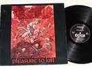 KREATOR -Pleasure to Kill LP 1986 , KULT THRASH  voivod invocator death exumer