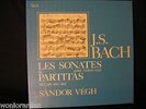 SANDOR VEGH VIOLIN SOLO BACH SONATA PARTITA 3LP BOX FRANCE VALOIS STEREO CMB14