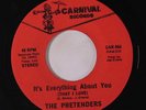 rare Soul Group 45 PRETENDERS i call it love Listen
