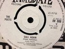THE POETS call again / somethings i can´t UK / SCOTTISH MOODY BEAT IMMEDIATE 45