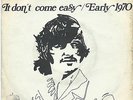BEATLES / RINGO STARR ' IT DON'T COME EASY' ITALY PS 45