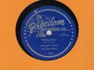 78 RPM Lonnie Lyons Freedom 1523 in V+E-