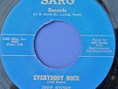 JEFF STONE 45 Everybody Rock  SARG 151 VG++ ORIGINAL 1957 Rockabilly