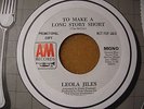 LEOLA JILES To Make a Long Story Short rare 1973 crossover soul promo 7