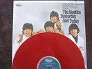 BEATLES YESTERDAY AND TODAY LP ON RED VINYL
