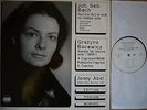 ABEL, JENNY Bach Partita #2 Solo,Bacewicz Violin Sonata Solo PODIUM WOW-003 NM