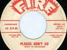 JOHNNY ACEY Please Don't Go R&B ROCKER 45 on FIRE