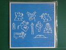Deleted JEFF KEEN NOISE ART 'Fourth 100' clear vinyl BLUE RED YELLOW spots TRUNK