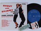 R&B Soul 45 JAMES BROWN Shout & Shimmy KING picture sleeve