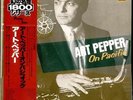 On Pacific Art Pepper Japanese vinyl LP album record GXF-3130 PACIFIC JAZZ