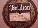 1921 VLADIMIR ROSING RUSSIAN Faust SALUT DEMEURE Brown Wax Vocalion78