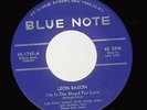 HEAR Jazz Rare RVG 45 LEON EASON I'm In the Mood For Love on Blue Note