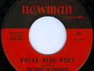 THE BIRDS OF PARADISE Bossa Blue Port MOD R&B INSTRUMENTAL 45 on NEWMAN VG+