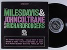 MILES DAVIS & JOHN COLTRANE Play Richard Rodgers PRESTIGE LP VG+