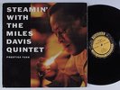 MILES DAVIS QUINTET Steamin' With The... PRESTIGE LP