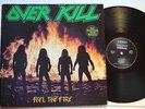 OVERKILL -Feel the Fire LP 1985 , incl. Sonic Reducer