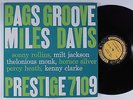 MILES DAVIS Bags Groove PRESTIGE LP