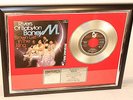 Boney M., Rivers Of Babylon, mit Cover, Platin Record, Schallplatte goldene