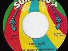 NORTHERN SOUL 45 A Change/First Love THE MIGHTY MUSTANGS Sure-Shot 5004 EX