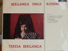 DECCA SXL 2132 *WBG ED1 *TERESA BERGANZA GIBSON* BERGANZA SINGS ROSSINI