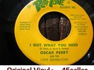 ? Oscar Perry 'I Got What You Need' NM RARE Northern Soul 45 HEAR