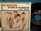 ANIMALS, THE----THE HOUSE OF THE RISING SUN (45 w/P.S.)