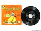 Disney Mouseketeers SNOW WHITE AND THE SEVEN DWARFS 45 RPM Vinyl 1958 Jimmy Dodd