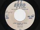 '55 Memphis C&W Bopper EDDIE BOND Love Makes a Fool/Your Eyes EKKO M- HEAR NOW
