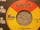 Pedro Miguel Y Sus Maracaibos 45rpm Sello Odeon Maldita Suerte Y El Pinguino