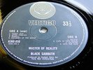 BLACK SABBATH - MASTER of REALITY - RARE 1st UK PRESS   VERTIGO SWIRL + INNER