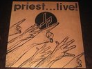 Judas Priest rare '87 2LP Priest... Live on CBS  mint-  heavy metal   nwobhm