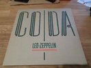 Led Zeppelin LP Coda UK Swan song 1st press  embossed cover 8 pictures