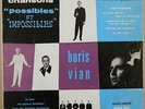 25cm ORIGINAL BORIS VIAN Chansons possibles et impossibles PHILIPS BIEM 1956