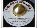 Dimples Jackson Love Came Tumbling Down R&B POPCORN JAZZ SOUL MOD HEAR 45