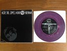 NIRVANA MELVINS Split 7 Purple swirl Here She Comes Now Buzzo Velvet Underground