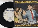 ARCHIBALD AND TIM THUNDERBALL BOND 007 7'' SINGLE P/S GREEK ATHENEE BOSSA PSYCH