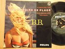 BRIGITTE BARDOT  45 rare heveux  7  french  EP 1st press  crisp EXCELLENT 