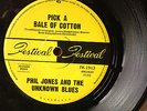 PHIL JONES AND THE UNKNOWN BLUES pick a bale of cotton OZ FESTIVAL 45