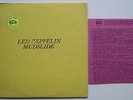 LED ZEPPELIN MUDSLIDE LP BLUE VINYL CATALOGUE INSERT TMOQ