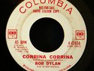 BOB DYLAN 7 Inch 45 Corrina Corrina_Mixed up confusion 1962 Original rare Promo
