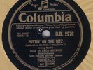 FRED ASTAIRE - Puttin' On The Ritz / Crazy Feet 78 rpm disc (A+)