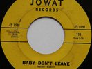 Rare Northern Soul 45 - Johnny Guitar Watson - Ain't Gonna Move - JOWAT mp3