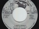 Modern Soul Gospel 45 - Sons Of Christ - I Got A Right - Small World - mp3