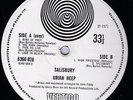 URIAH HEEP Salisbury RARER ORIG UK 1971 VERTIGO SPIRAL EX LP, with 0171 INNER.