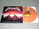 Metallica - Master Of Puppets (Super Rare Pressing On Peach Black Marbled Vinyl)