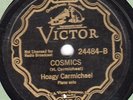 Victor 24484 HOAGY CARMICHAEL piano solos COSMICS/STAR DUST 