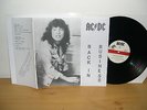 AC/DC - Back In Business, black vinyl, B/W cover