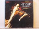 Zukofsky  Bach complete Sonatas, Partitas for solo Violin  Vanguard LP box